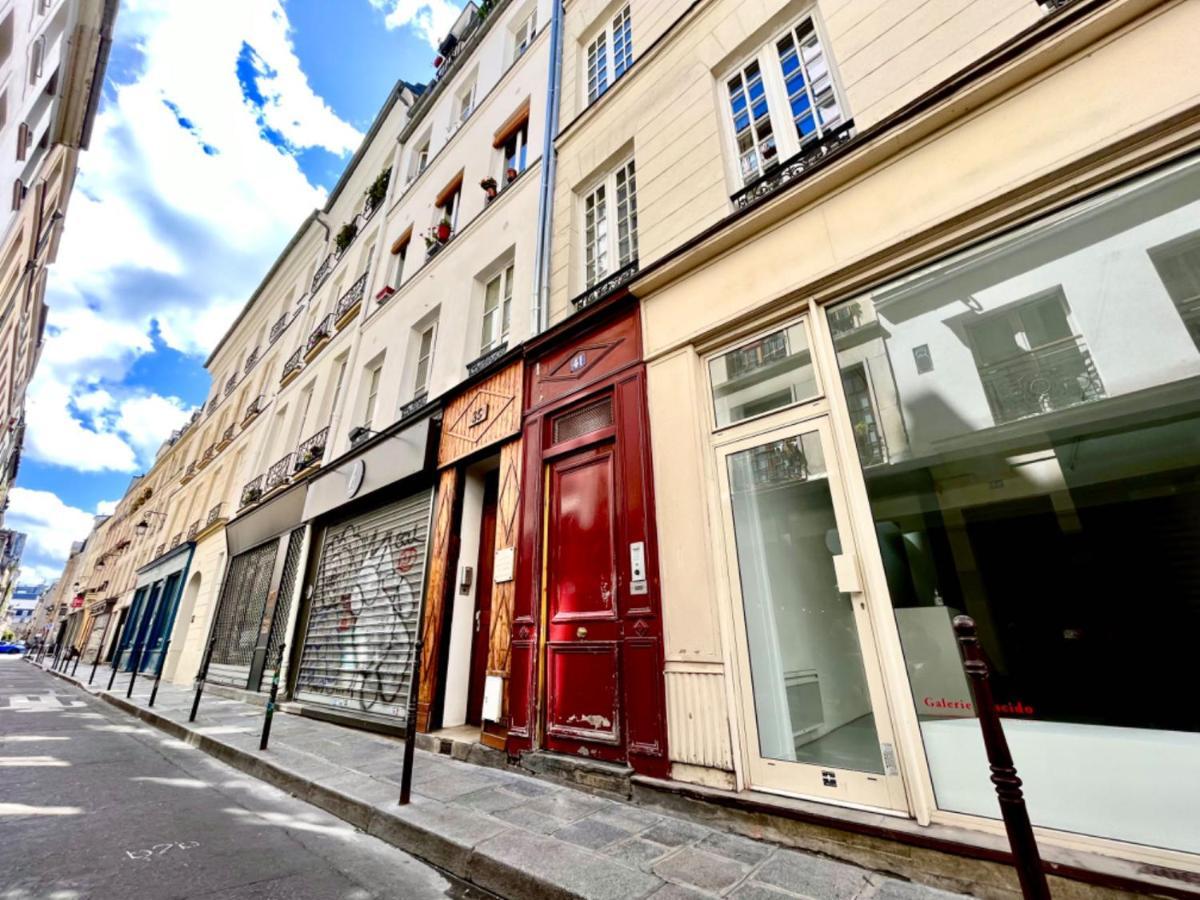 Апартаменты Dream Dwell Paris-Chic Flat In The Heart Of Marais Near Pompidou Centre Экстерьер фото